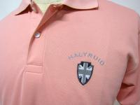 HALYRUIDメンズ半袖ポロ衿(LIGHT-PINK)