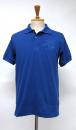 メンズ半袖天竺ポロシャツ(BLUE)