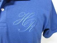 メンズ半袖天竺ポロシャツ(BLUE)