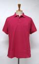 メンズ半袖天竺ポロシャツ(PINK)
