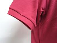 メンズ半袖天竺ポロシャツ(PINK)